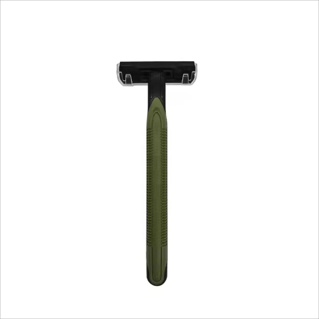 Wholesale Hotel Disposable Razor with Twin Stainless Steel Blade
