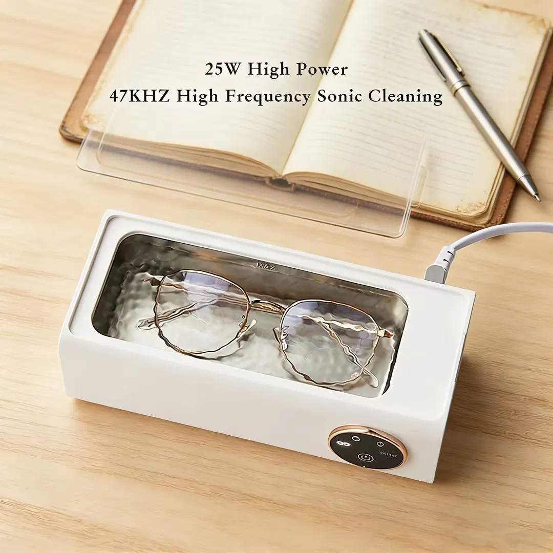 Factory Wholesale Ultrasonic Cleaners Are Suitable for Cleaning Eyeglasses Teeth and Jewelry