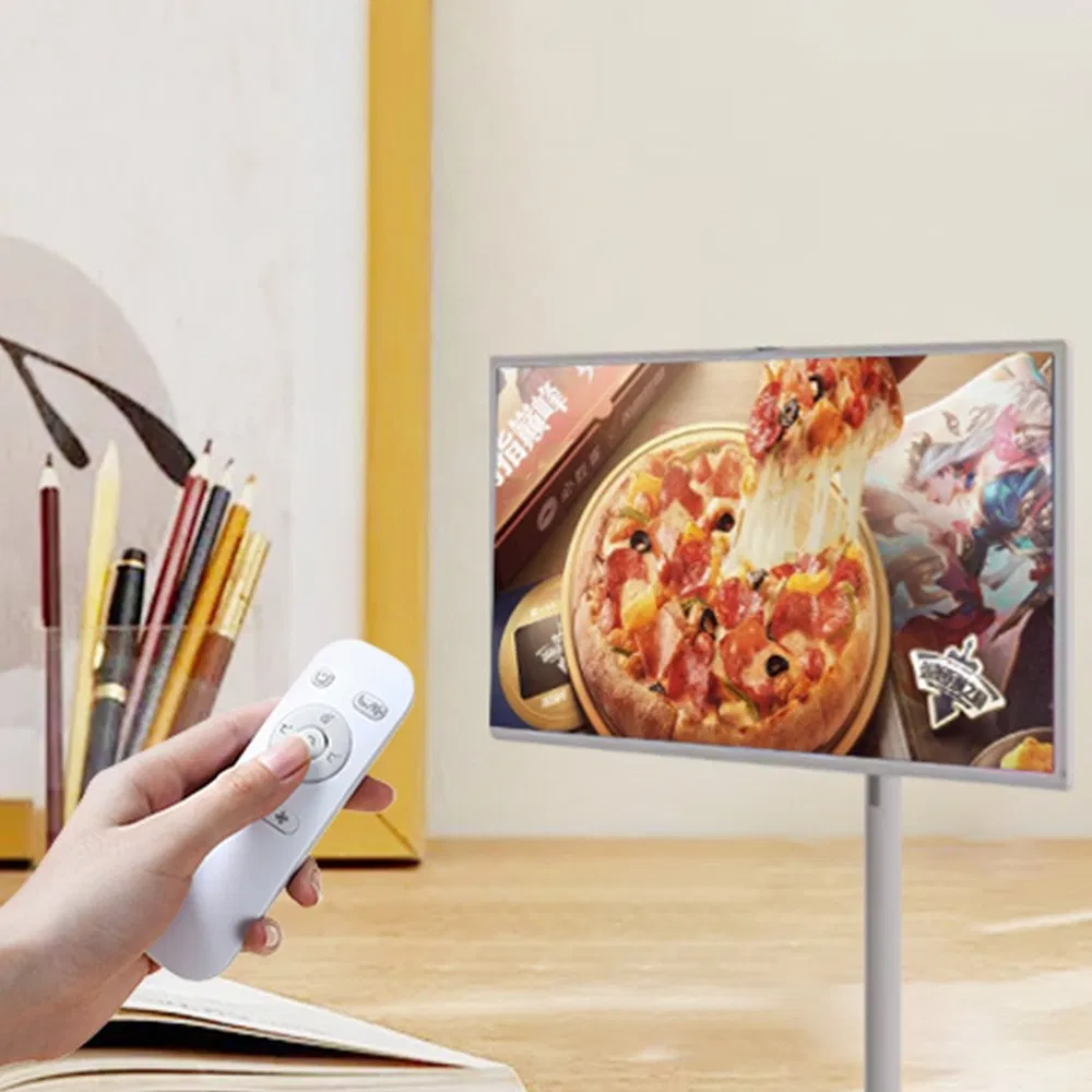 4K 32inch LED Portable Screen Panel Moving Touch Screen Smart Interactive Android Portable TV