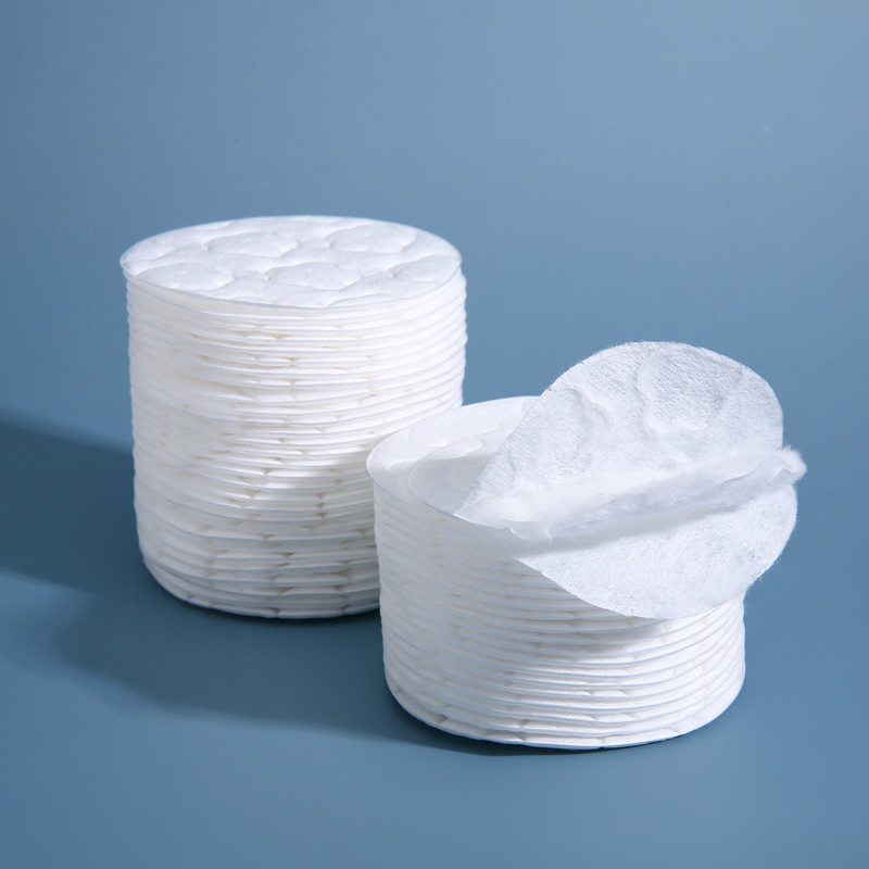 80 PCS Facial Cotton Pads - Makeup Removal & Skincare for Home Use