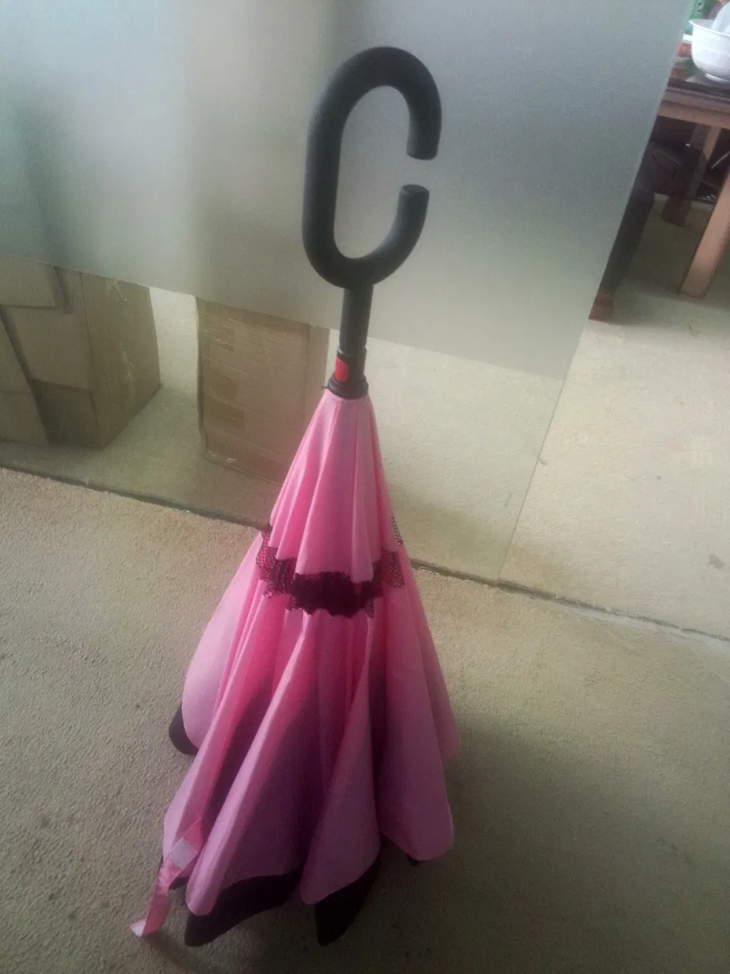 Зонт обратного сложения 2023, 23 дюйма