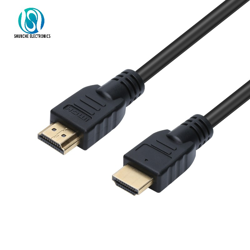 HDMI Cable1.4V a to a Black PVC Jacket 1080P 4K Speed Cable