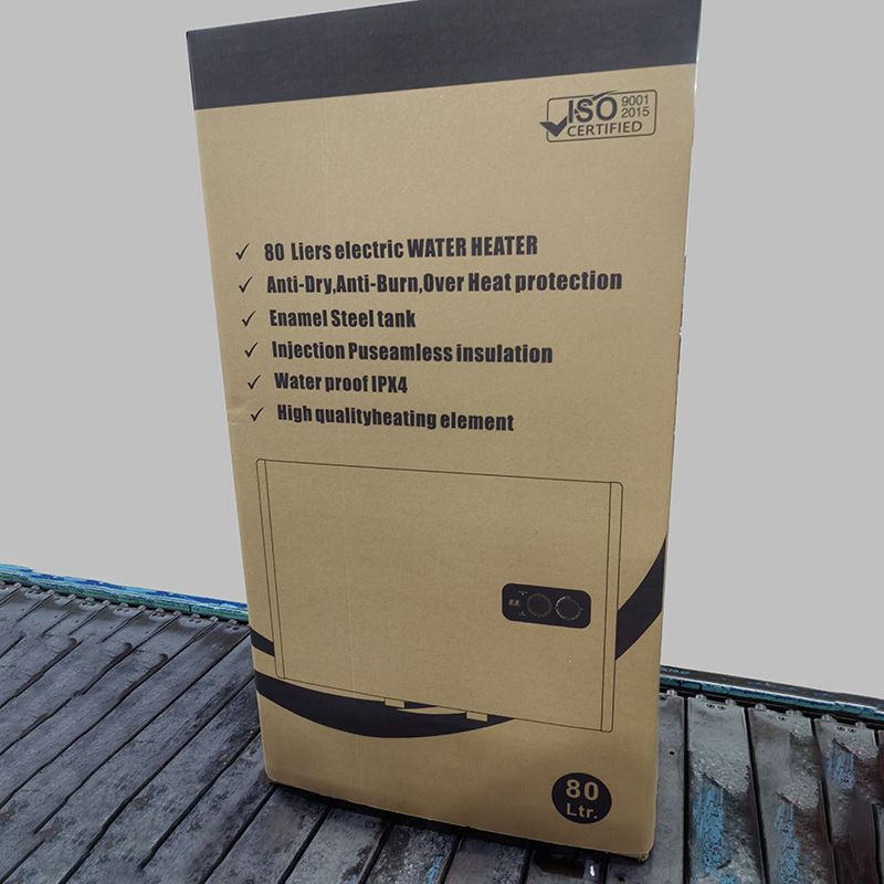 Save Space Enmal Dual Tank Bathroom Electric Water Heater