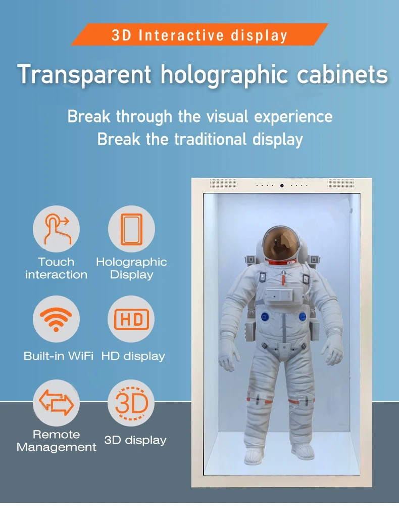 3D голографический дисплей Layson с прозрачным LCD экраном