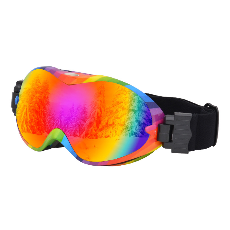 Ski Glasses Spherical Double-Layer Anti-Fog Outdoor Sports Equipment Snow Goggles Mountaineering Goggles