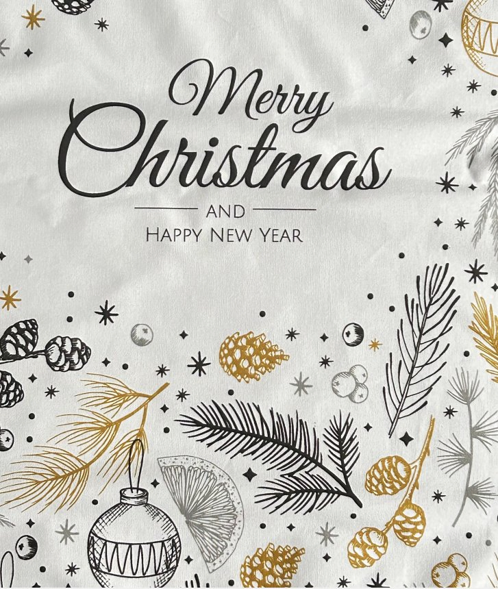 Hot Sales Custom Digital Printed Christmas Napkins Tea Towels