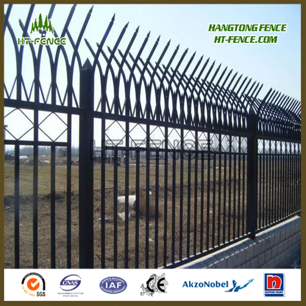 Ornamental Wrought Iron Fencing / Municipal Fencing