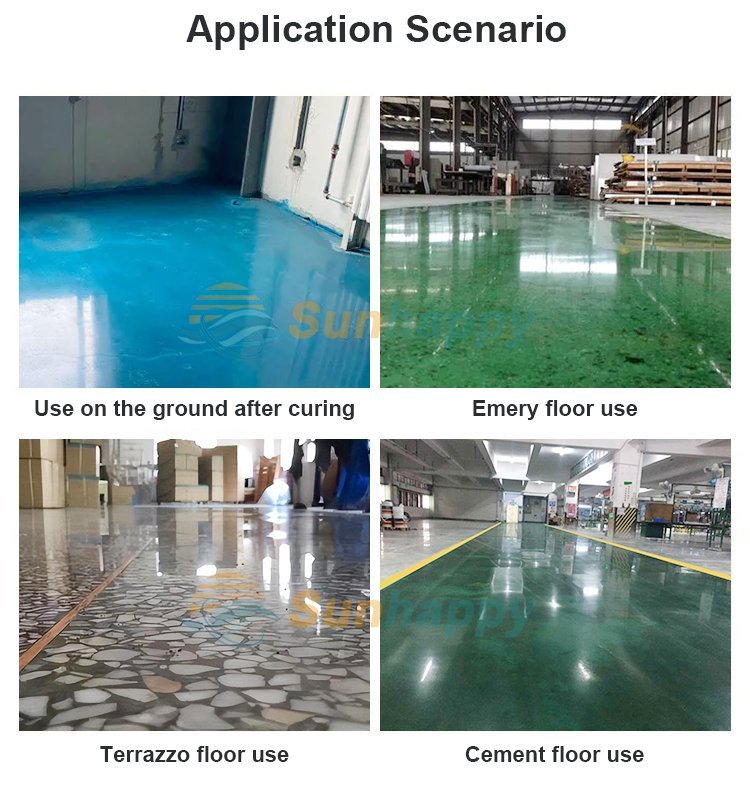 Wear-Resistant Emery Concrete Curing Floor Surface Stain Hardener Concrete Floor Stain Agent
