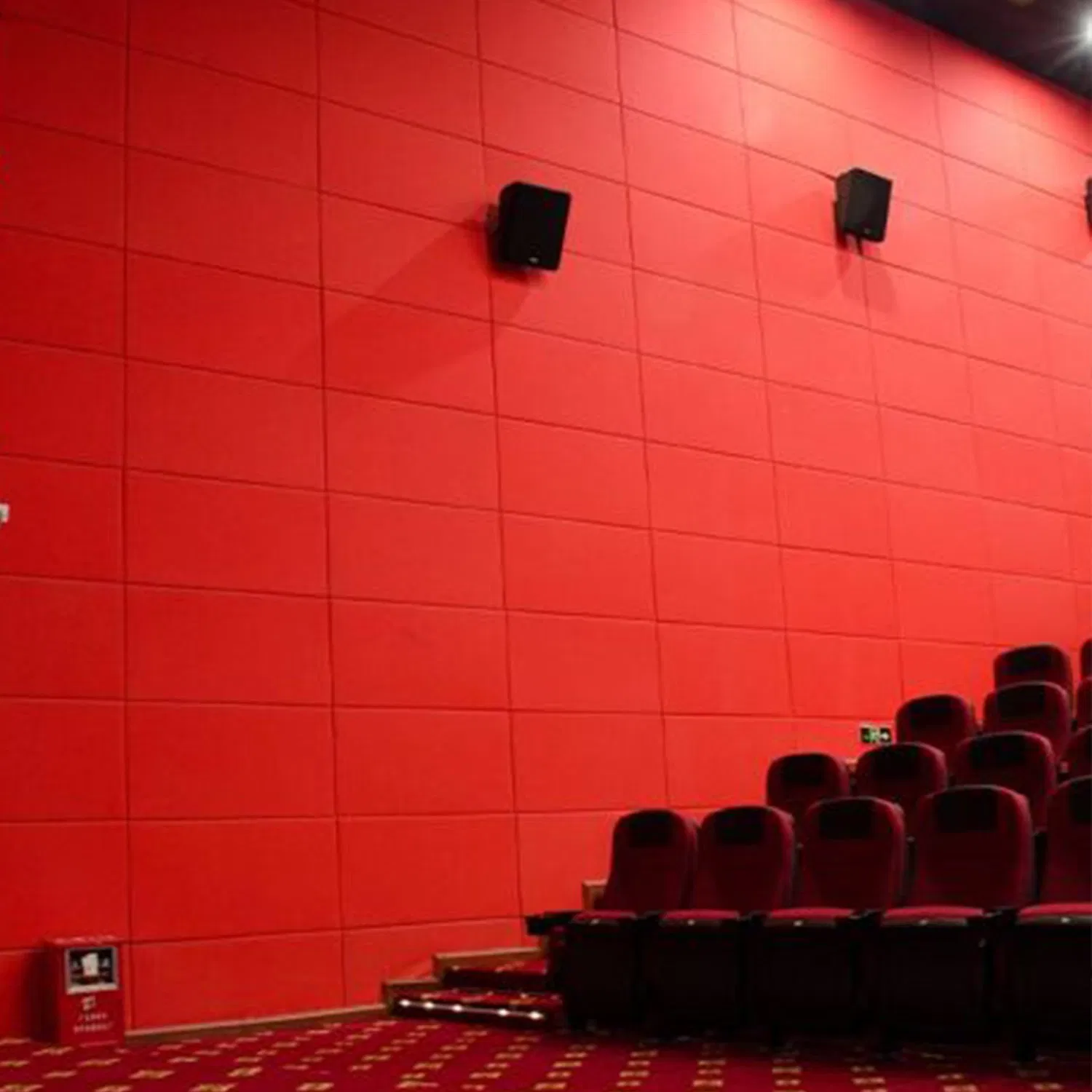 Recording Studio Use Cinema Wall Polyester Foam Acoustic Panel