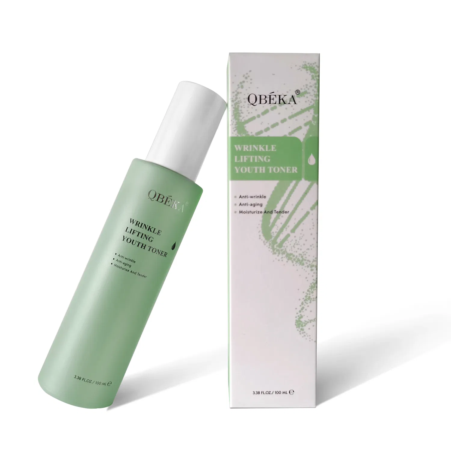 Qbeka Natural Organic Plant Wrinkle Lifting Youth Toner