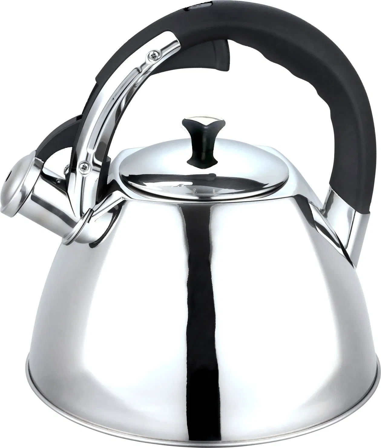 Durable Stainless Steel 2.5-3L Whistling Kettle for Home Use