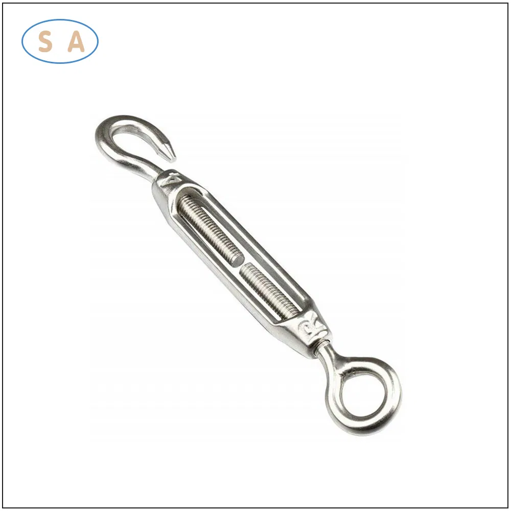 Hot Selling JIS Standard 304/316 Stainless Steel Turnbuckle with Eye&Hook