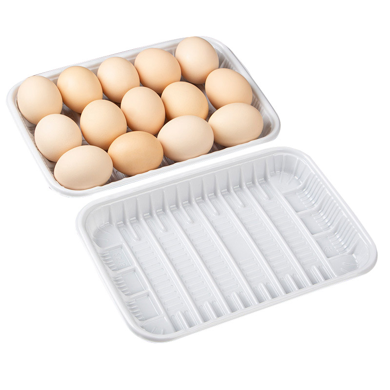 Biodegradable Food Plates Disposable Catering Product Cornstarch Meat and Fruit Tray