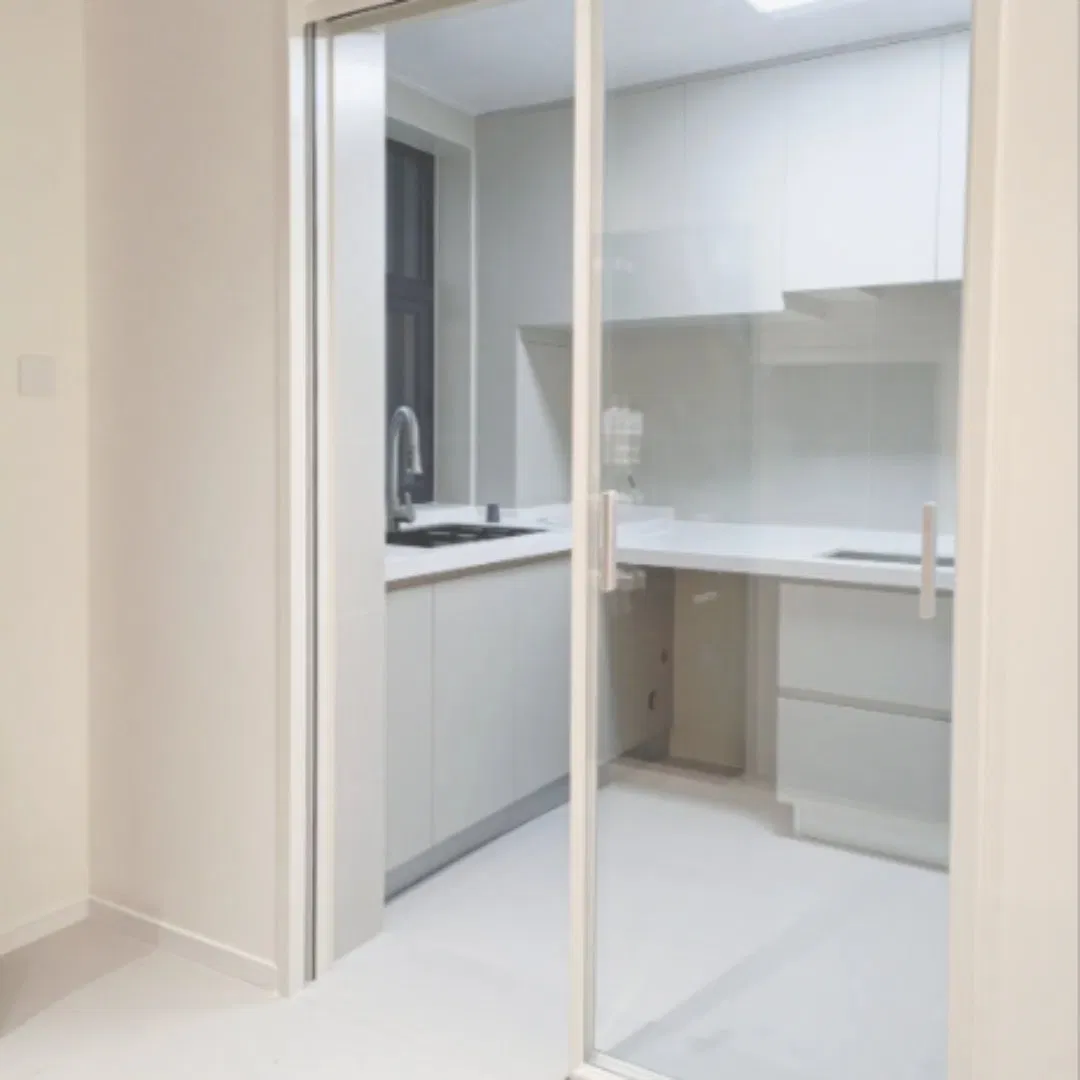 5-12mm High-Quality Kitchen Doors with Tempered Glass for Home