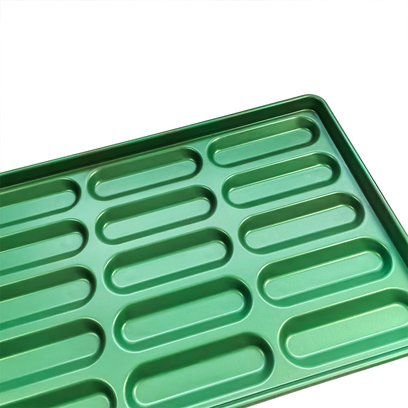 Non-Stick Premium Hot Dog Bun Mould Bread Trays for Perfectly Shaped Buns