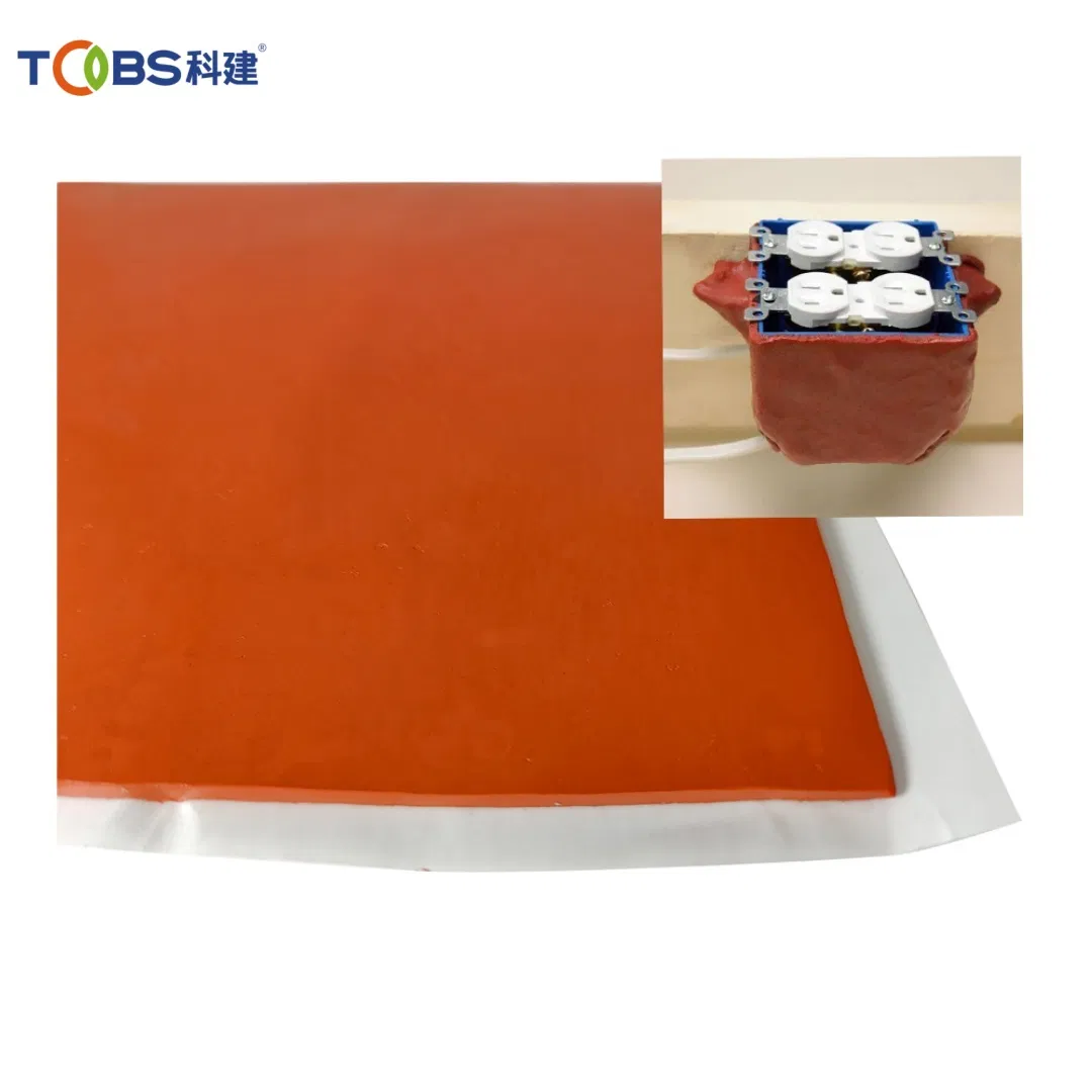 China Factory Fire Safety Fire and Acoustic Putty Pad Fire Barrier