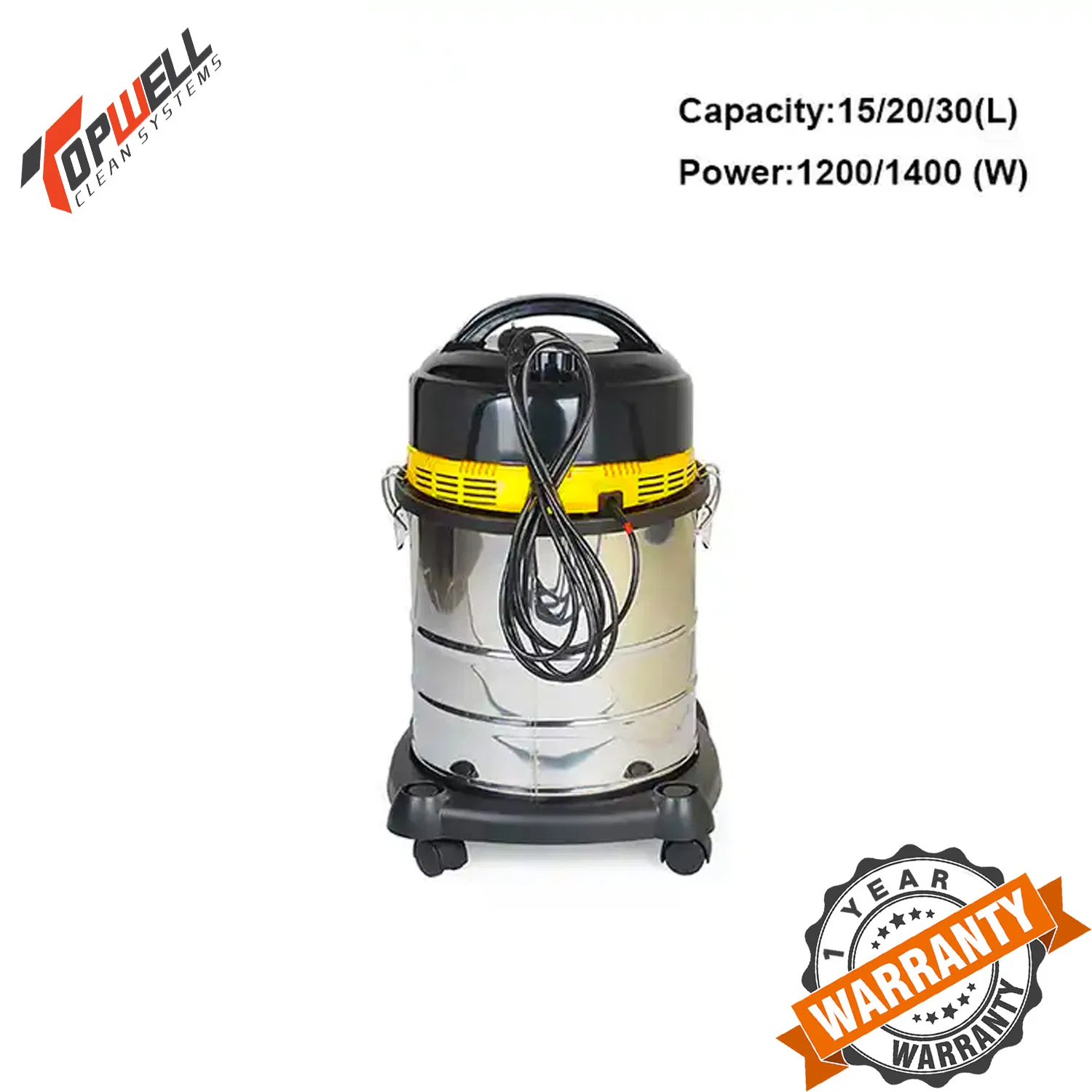 Portable 220V Heavy Duty Commercial Car Wash Vacuum Cleaner for Sale