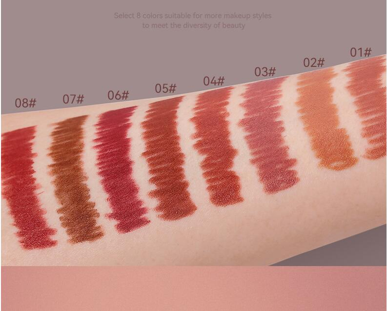 Matte Lipstick Lip Liner Everyday Nude Makeup