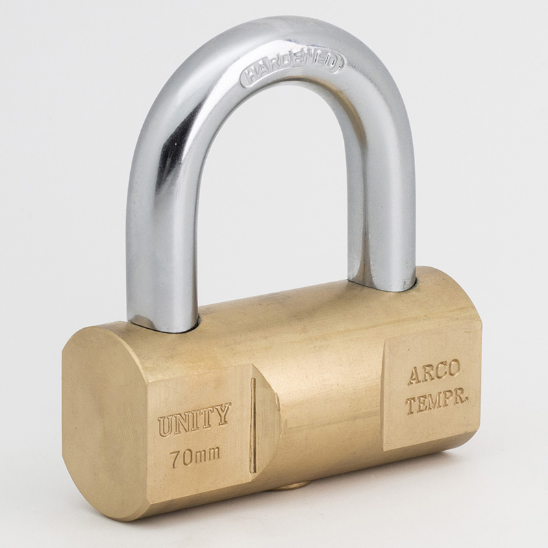 Hammer Lock Brass Padlock Heavy Duty Solid Brass Security Padlock Double Locking