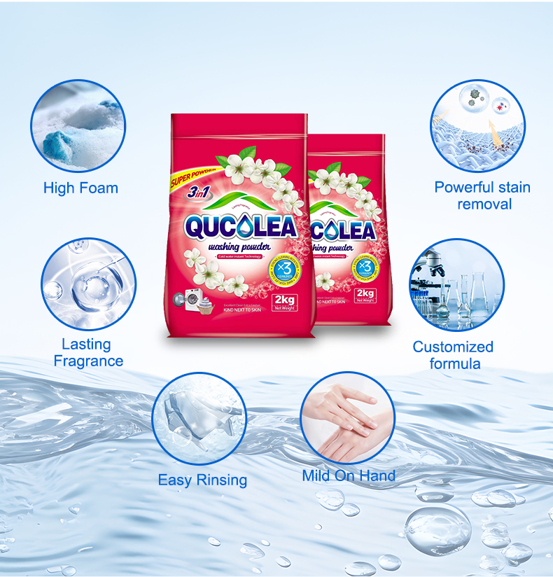 High Quality Laundry Detergent Washing Powder Soap Powder Multifunction Detergent