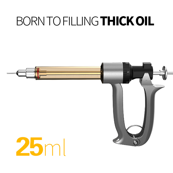 Preheating 25ml 50ml Thick Oil Distillate Oil Cart Filling Gun Handheld Disposable Empty Pen Cart Filler Gun