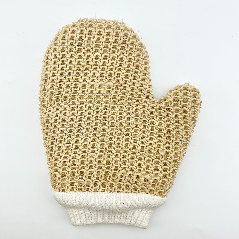 Hotel Eco Friendly Biodegradable Back Cleaning Cotton Bath Scrubber for Dead Skin Removal