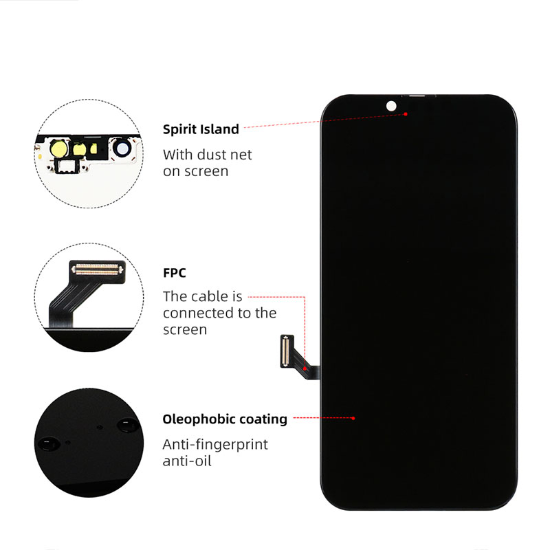 Дисплей iPhone 16e Super AMOLED, 6.1 дюйма