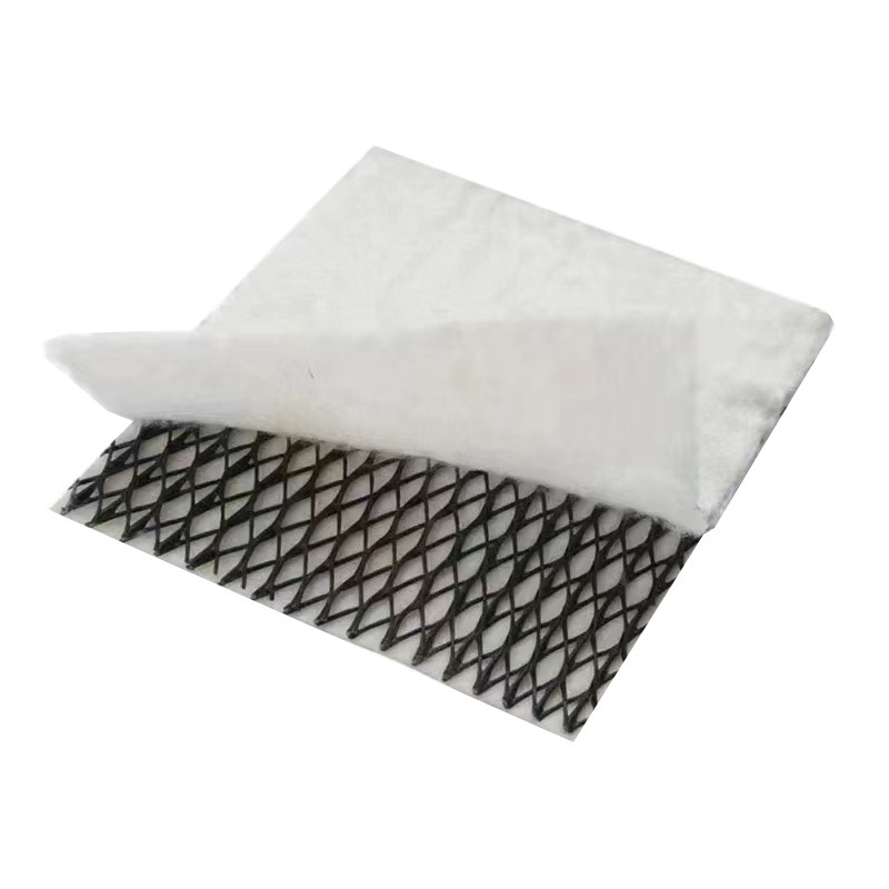 Filament Three-Dimensional Composite Drainage Network for Retaining Wall Diversion