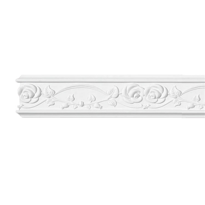 Professional Factory Wholesale Wall Cornice Home Decoration High Quality Carving Flat Moulding