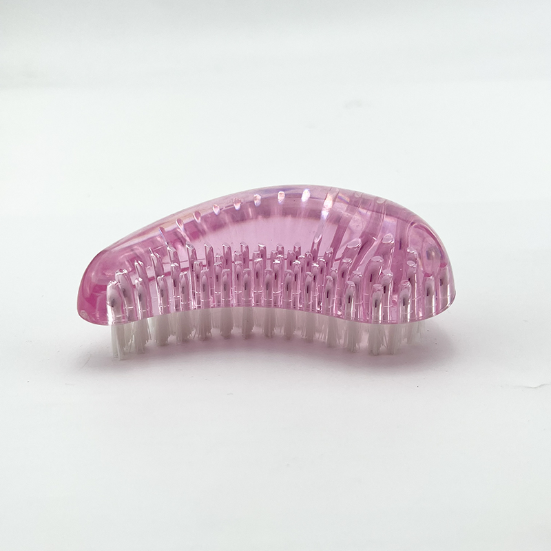 Multi-Functional Pink Cleaning Brush Plastic Nylon Bath Shower Brush