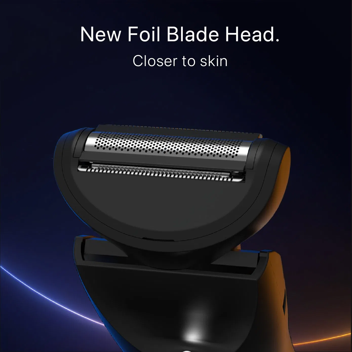 Groin & Body Hair Trimmer Dual-Head Skinsafe Trimmer & Foil Blades Waterproof Wet/Dry Groomer USB-C Rechargeable with Travel