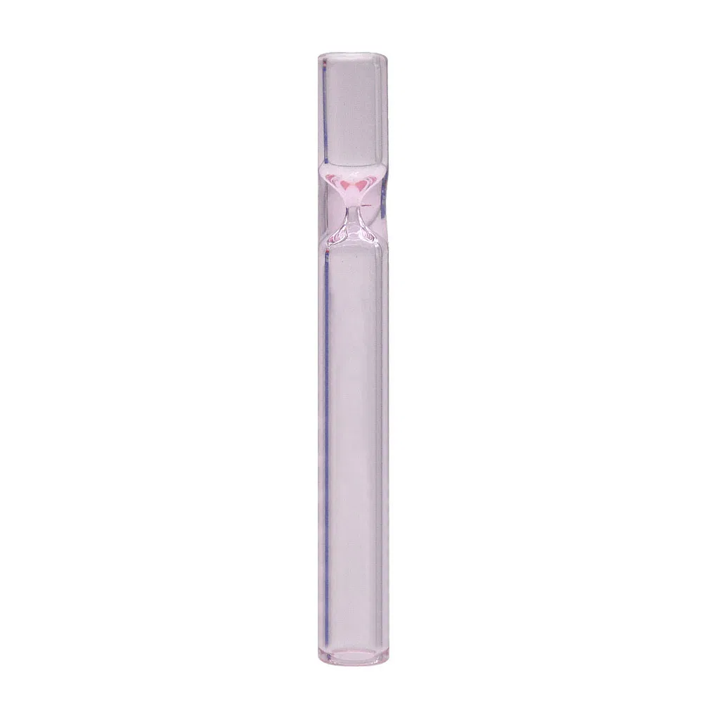 92mm Colored Glass Pipe Glass Cigarette Holder Smoking Accessories