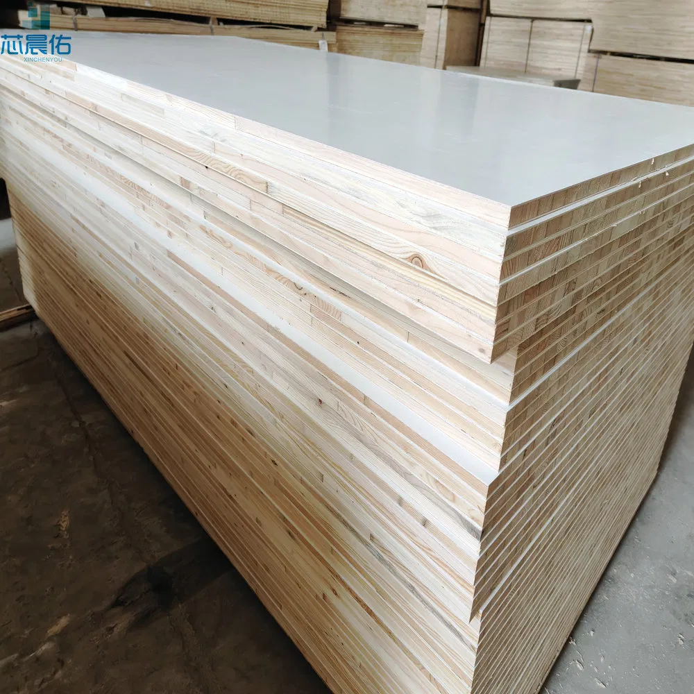 Pine Material 18mm Melamine Block Board Ecological Board Furniture panel