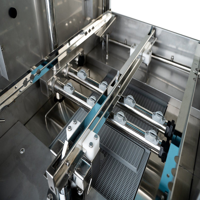 Byf-602e High-Efficiency Stainless Steel Hood Type Single Pumps Professional Commercial/Home/Industrial Built in Sink Dishwasher Machine for Restaurants