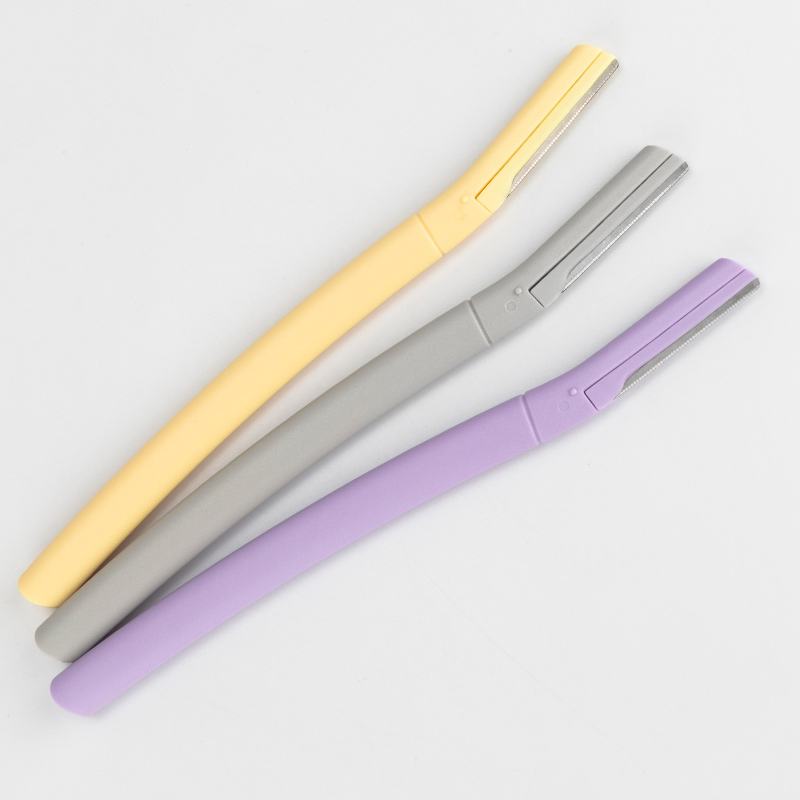 Hot Selling Private Label Makeup Tool Women Facial Eyebrow Razors Pack