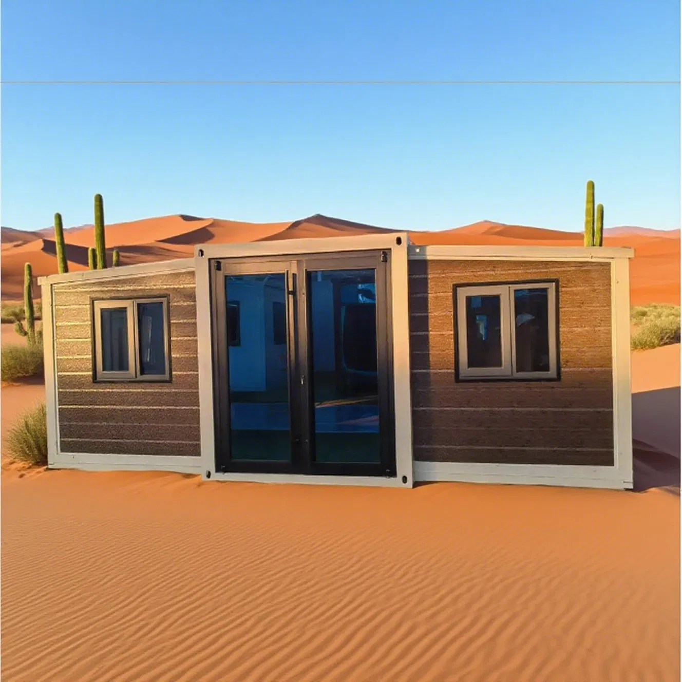 Living Expandable Prefab Office Villa Hotel Luxury Movable 40 Foot Container House