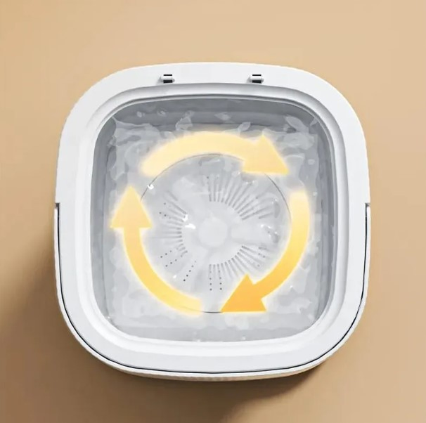 High Efficiency Portable Mini Wash Machine with Rotary Drying Function