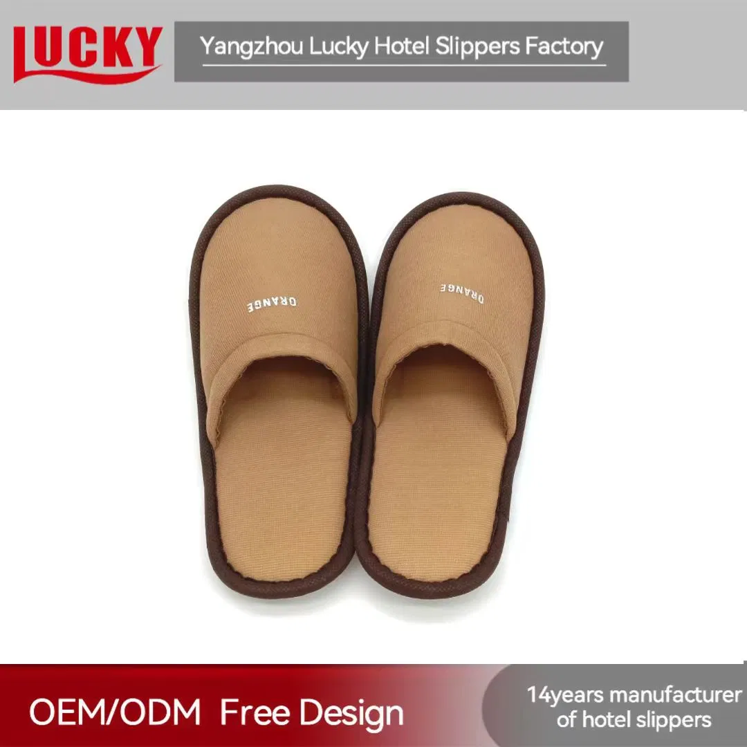 Twill Fabric Personalized Eco Biodegradable Towel Terry Custom Hotel Cheap Slipper SPA Airline Single Disposable Slippersreference Fob Price Wholesale Custom