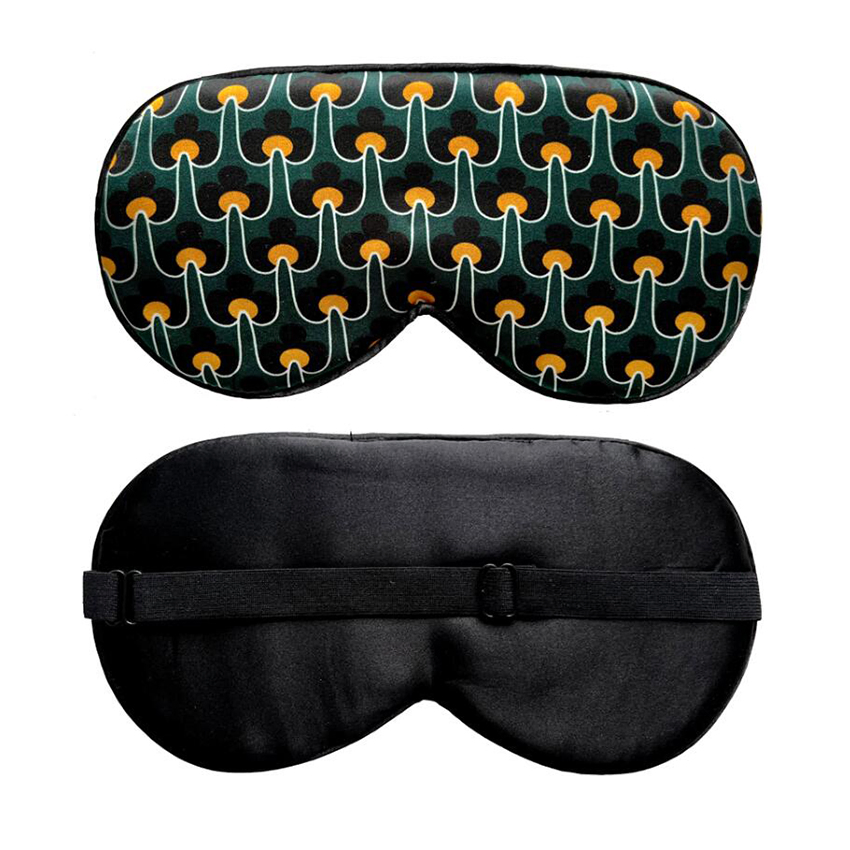Digital Printing Adjustable Slip Silk Eye Mask