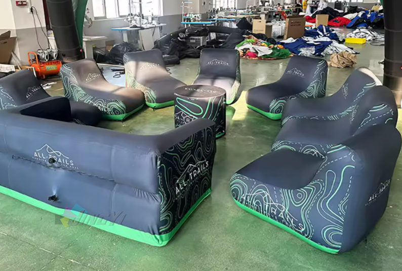 Trade Show and Event Advertising Inflatable Sofa Air Coach
