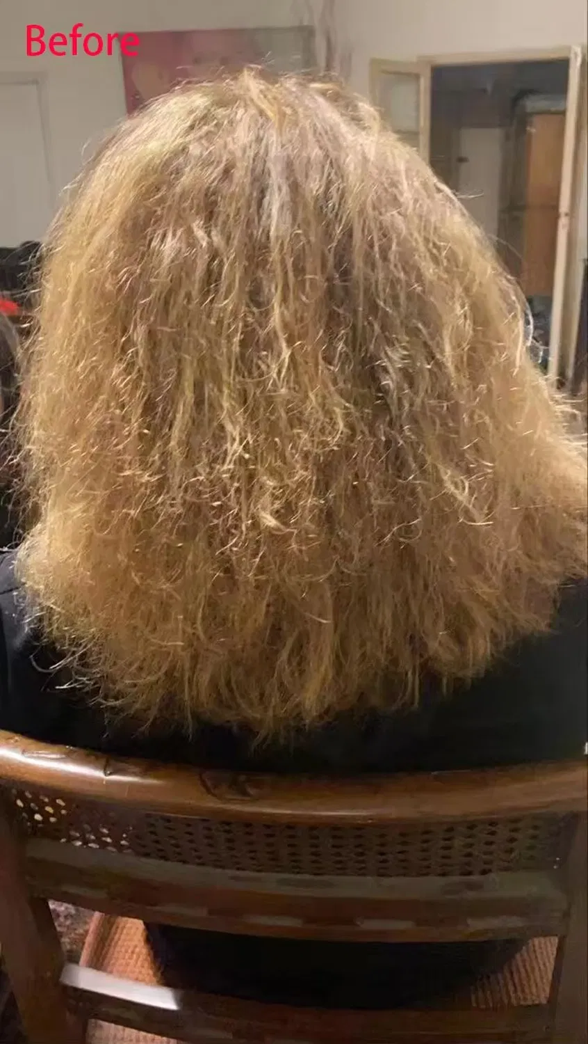 Organic Hair Care Keratin Hair Treatment Straightening Hair Protein Treatment Cream