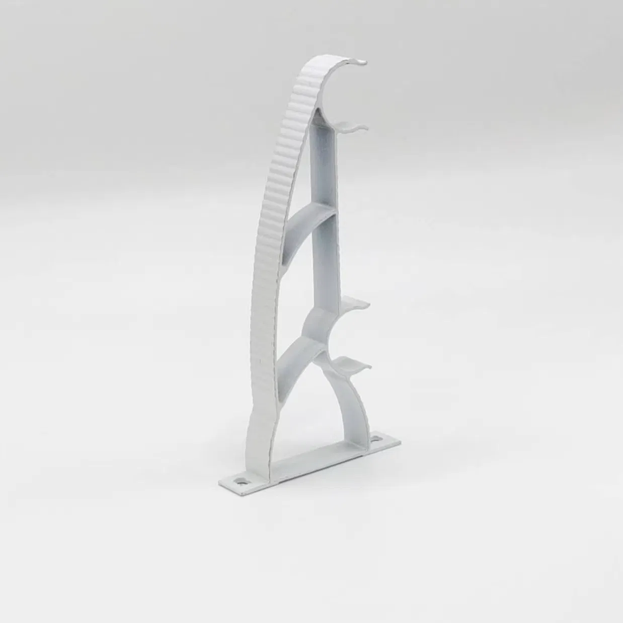 Roman Style Iron Wall Bracket Durable & Strong Rectangle Shape for Curtain Accessories