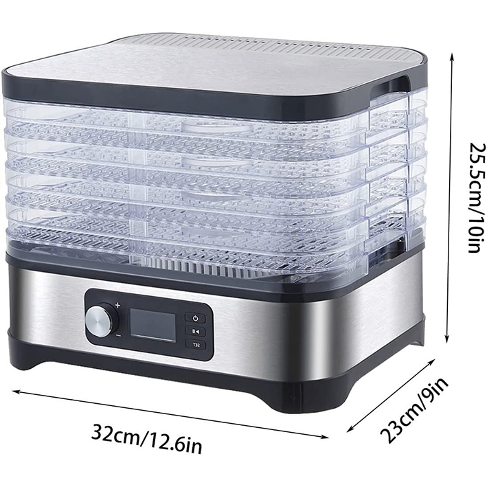 Home 5 Layer as Trays ABS Small Electric Fruit Food Dehydrator