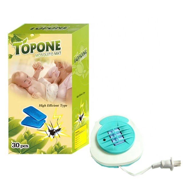 Pest Control Topone Brand Household Indoor Electronic Mosquito Mats Mosquito Killer for Sale