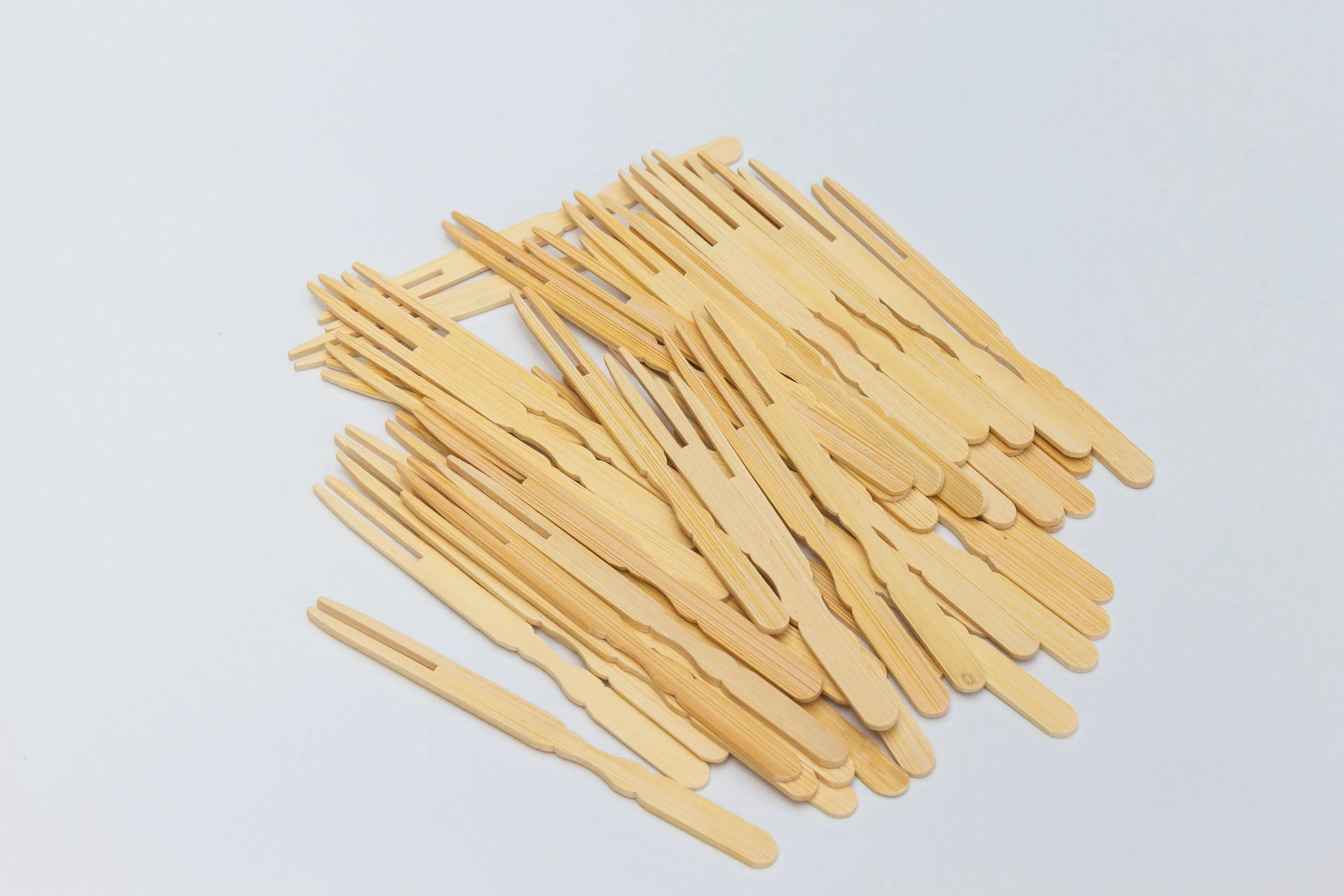 Kebab Meat Fruit Picking Device BBQ Burger Flat Skewer Sticks for Supermarket