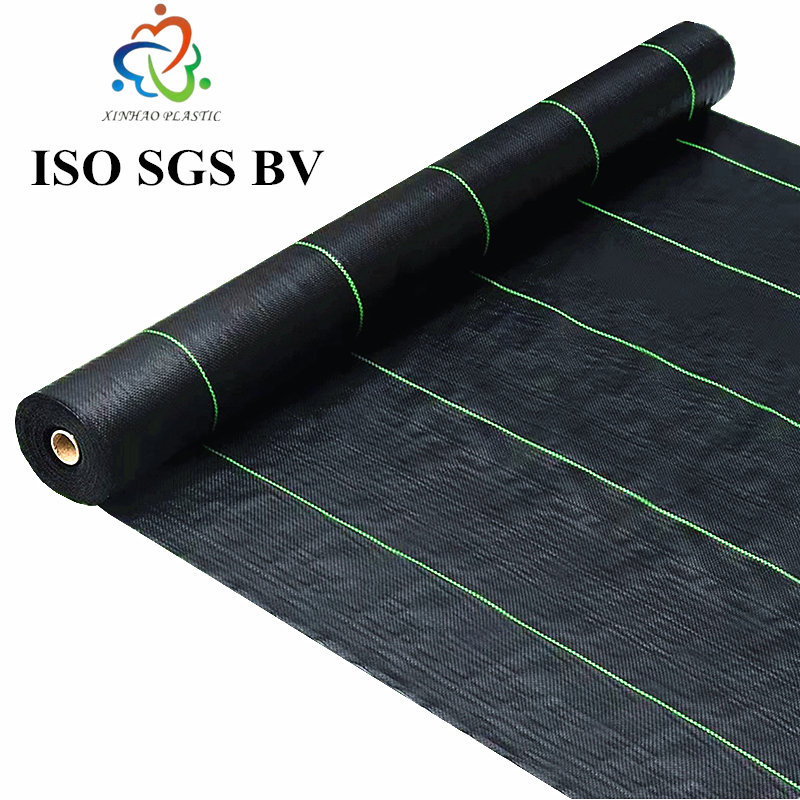 Virgin Material PP Weed Mat with 0.4m-9m Anti UV PE Weed Barrier