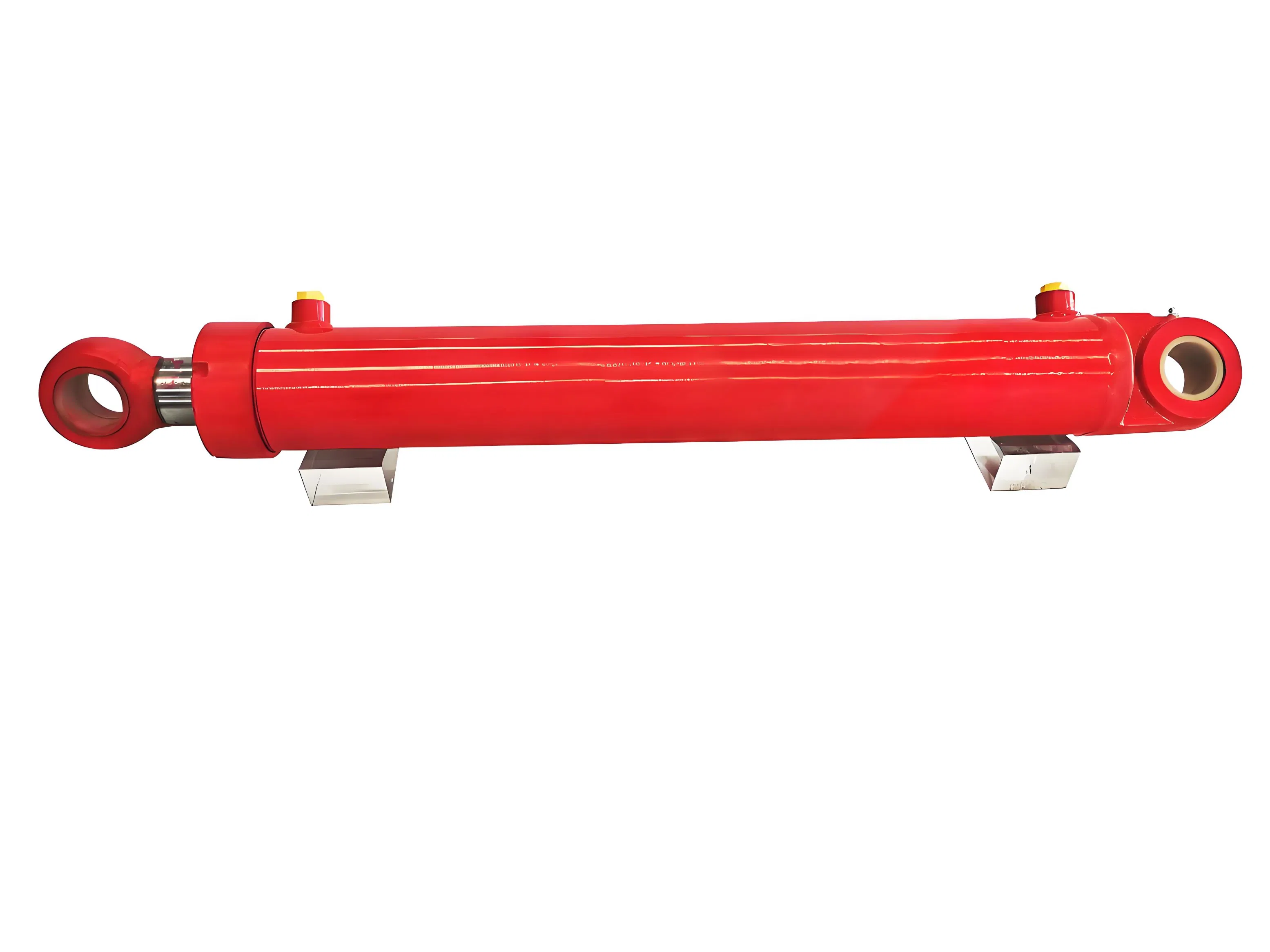 Гидравлический цилиндр двойного действия, телескопический