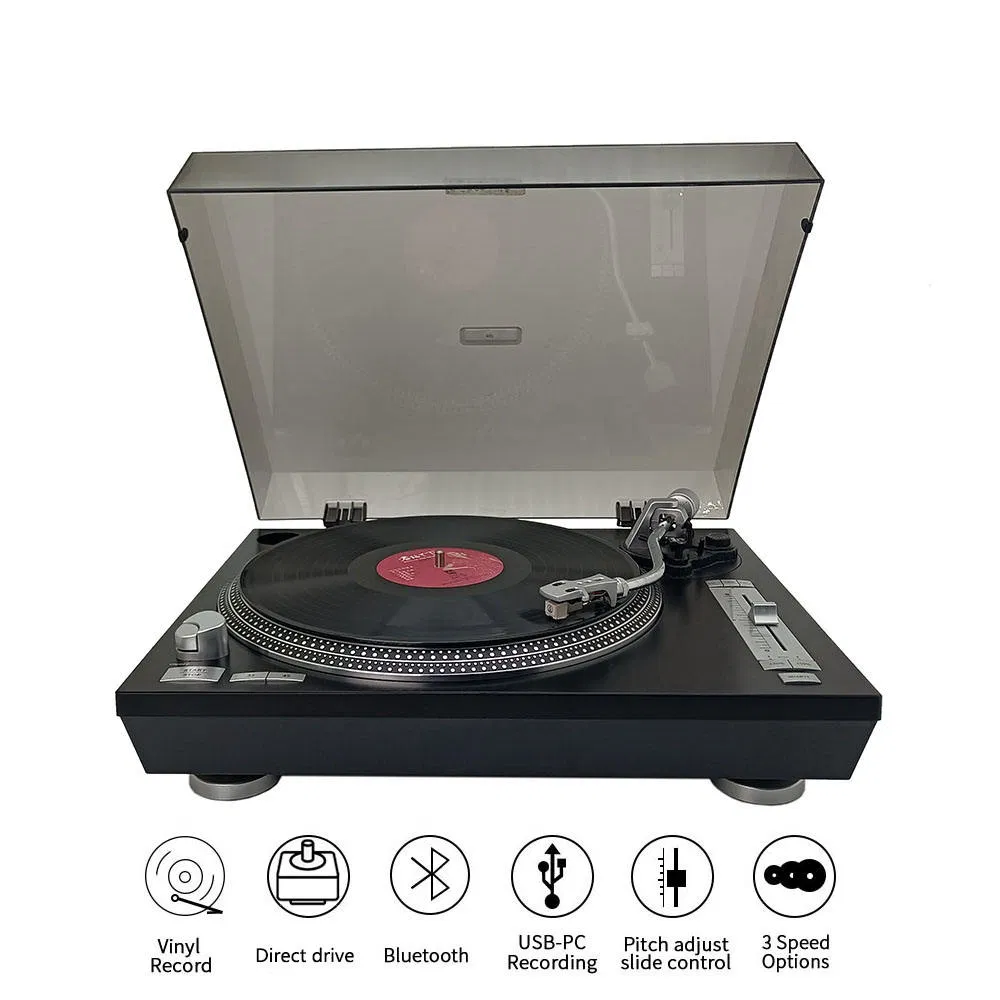 Профессиональный DJ-вертушка с Bluetooth и записью на ПК