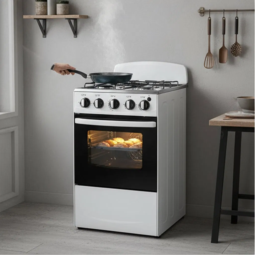 Premium Full Electric Oven with Integrated Hotplate for Versatile Cooking