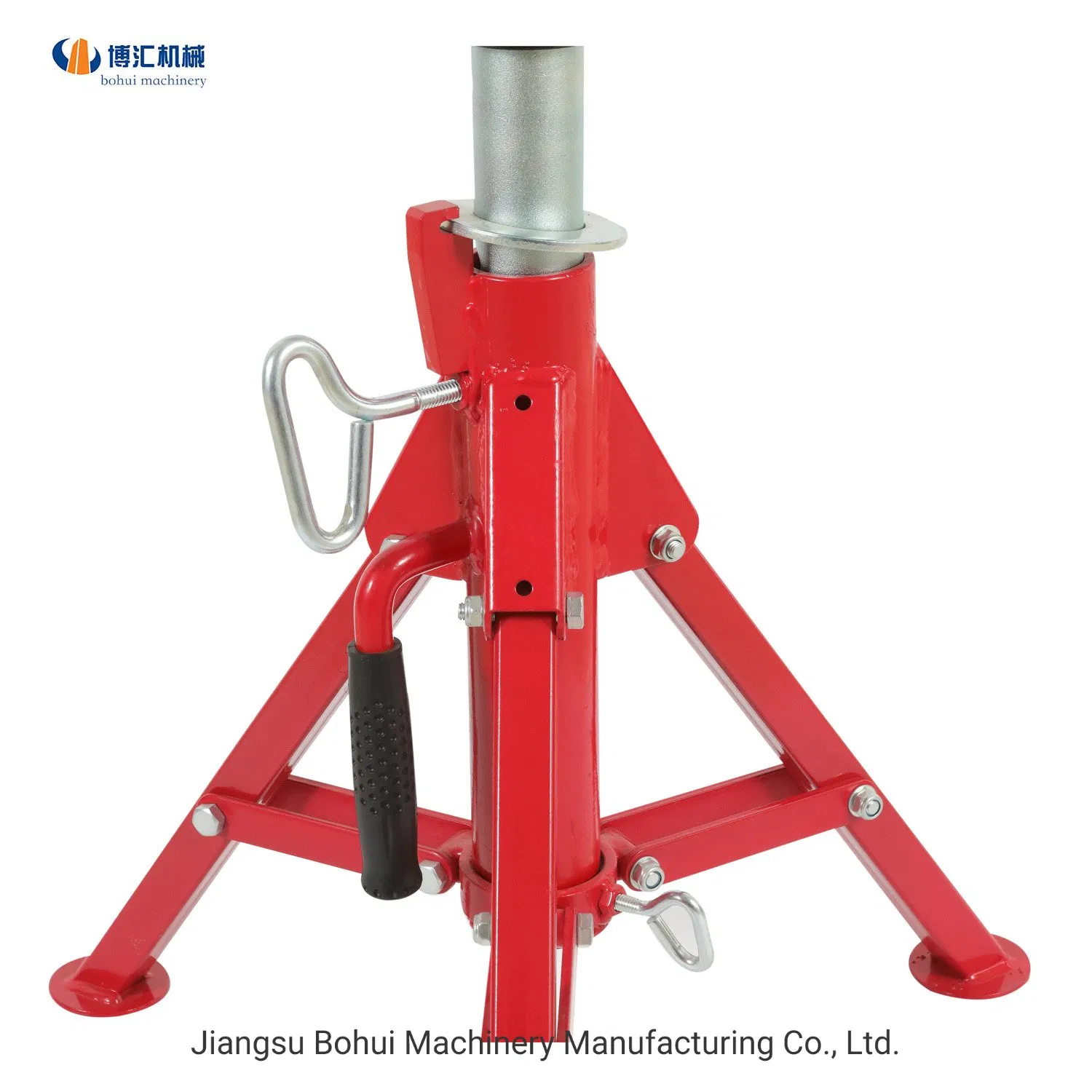 Регулируемая V-образная опора для труб, металлическая